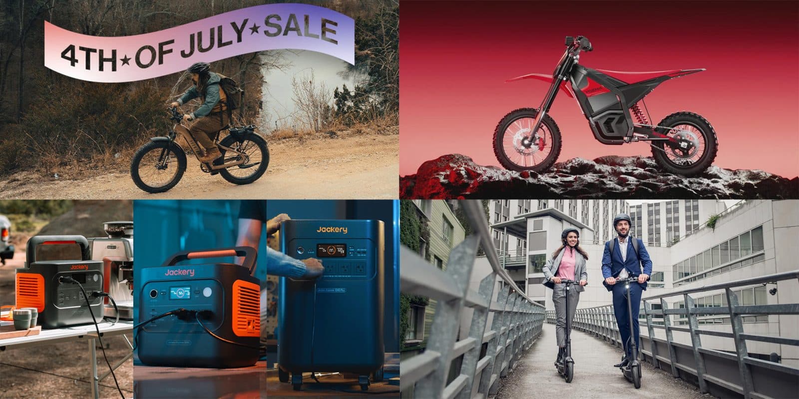 Aventon Aventure smart e-bikes at new lows, Yozma IN 10 dirt bike exclusive new $879 low, Jackery po