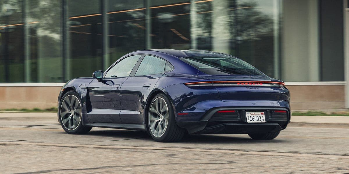 2025 Porsche Taycan 4 Test: No Active Ride? No Problem