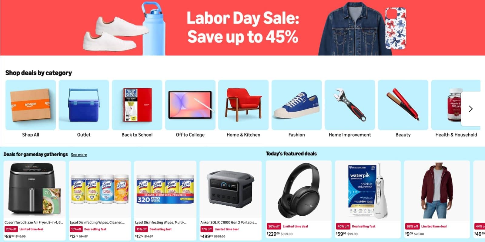 Amazon’s massive 2026 Labor Day sale now live! Thousands of deals: Apple, Android, TVs, tech under $