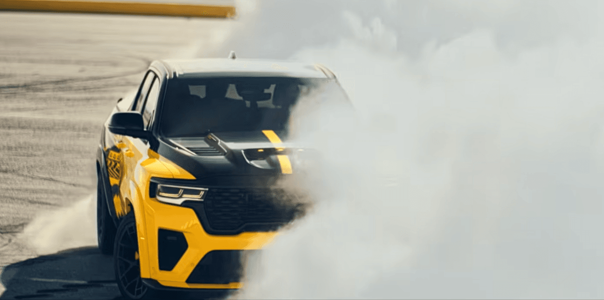 Ram Teaser Hints at Potential TRX-Based Rumble Bee Street Truck