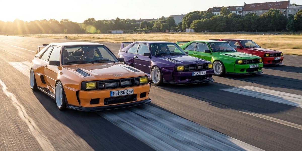 HSR Manufaktur 重新演繹 Audi Sport Quattro，最大馬力達 600 匹