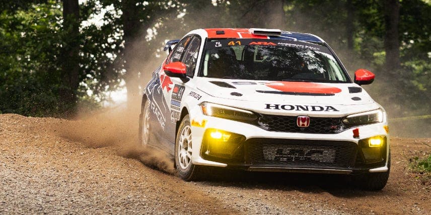 The Honda Civic Type R HRC Rally XP Is Already At the Head of the Class