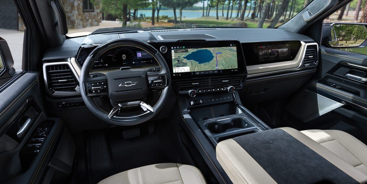 View Interior Photos of the 2027 Chevrolet Silverado 1500