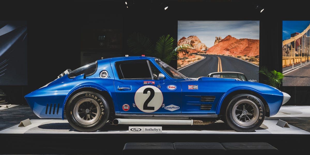 雪佛蘭 Corvette Grand Sport 創紀錄，蒙特利拍賣會以 1870 萬美元成交
