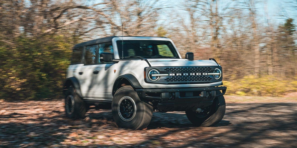 Ford Recalls Nearly 5000 Bronco SUVs Because They Might Roll Away