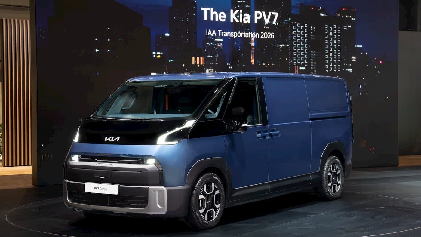 Kia PV7 電動廂型車亮相，續航里程突破 460 公里