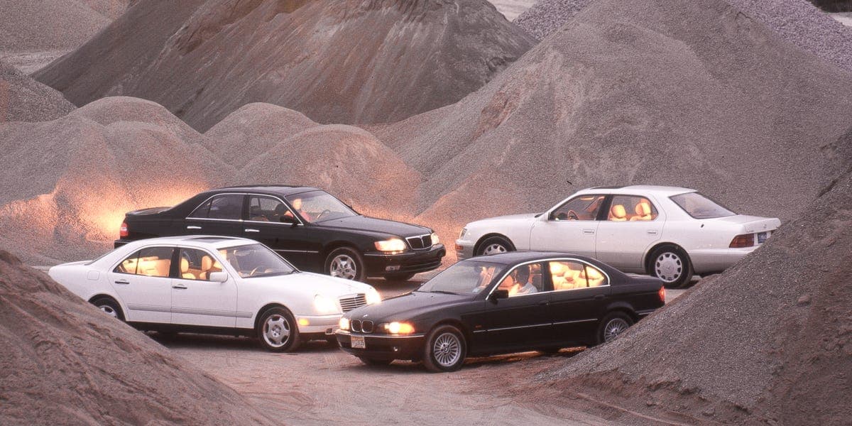 1997 Luxury Sedans Compared: Different Approaches to Luxury