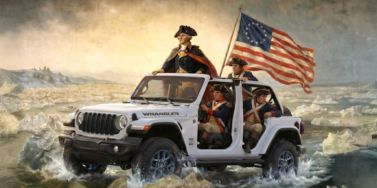 Jeep Is Offering You a Chance to Win a New Wrangler If You're Named George Washington
