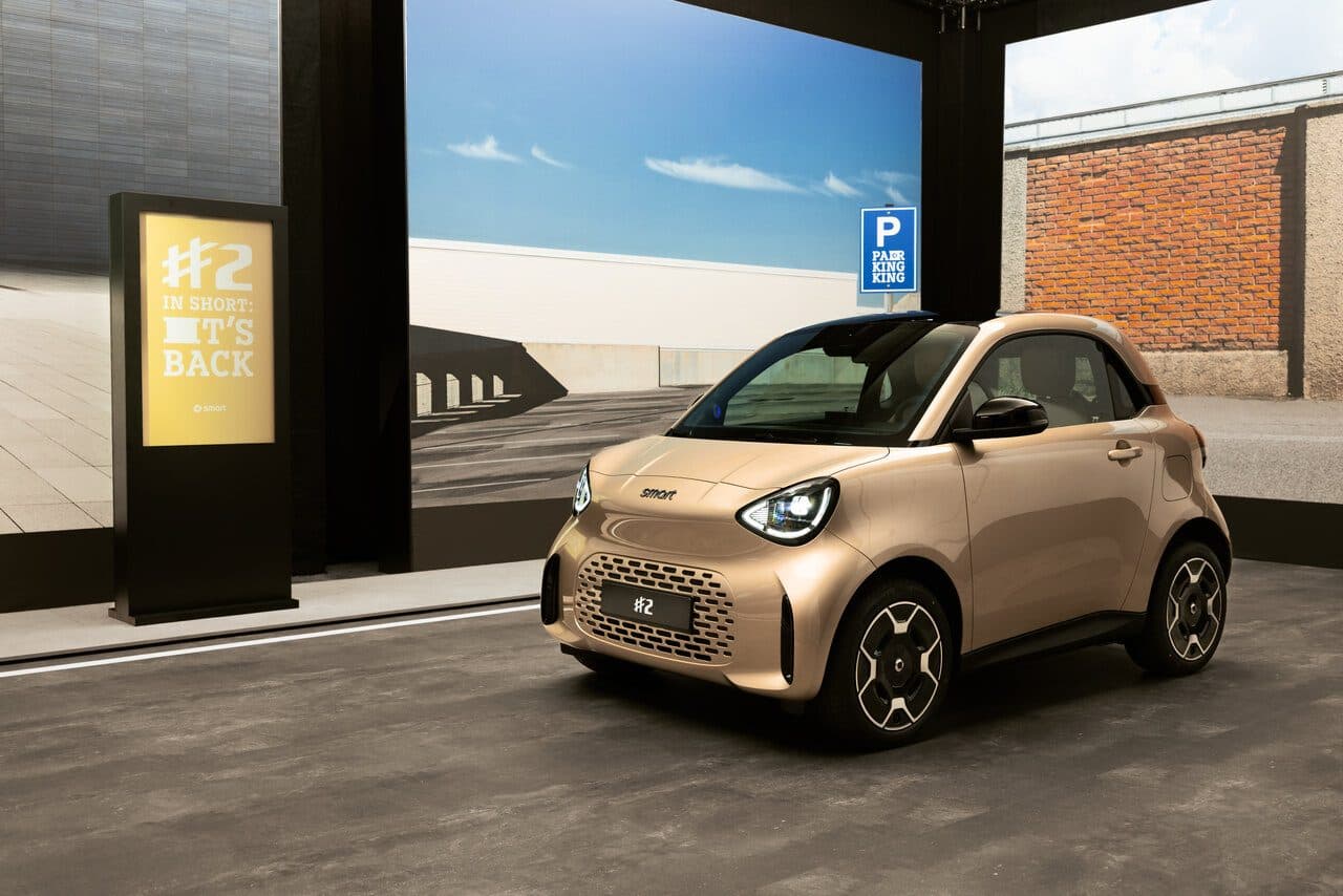 Smart #2 電動車歐洲上市，續航 290 公里售價 19,990 歐元