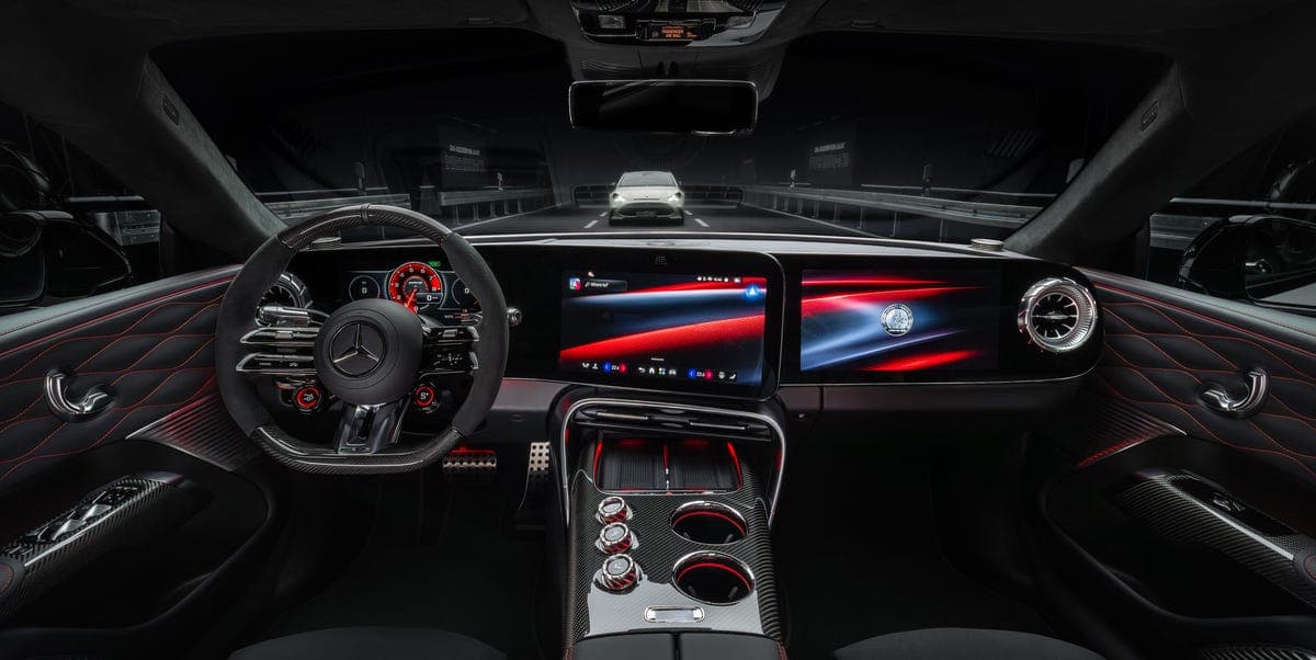 View Interior Photos of the 2027 Mercedes-AMG GT 4-Door EV