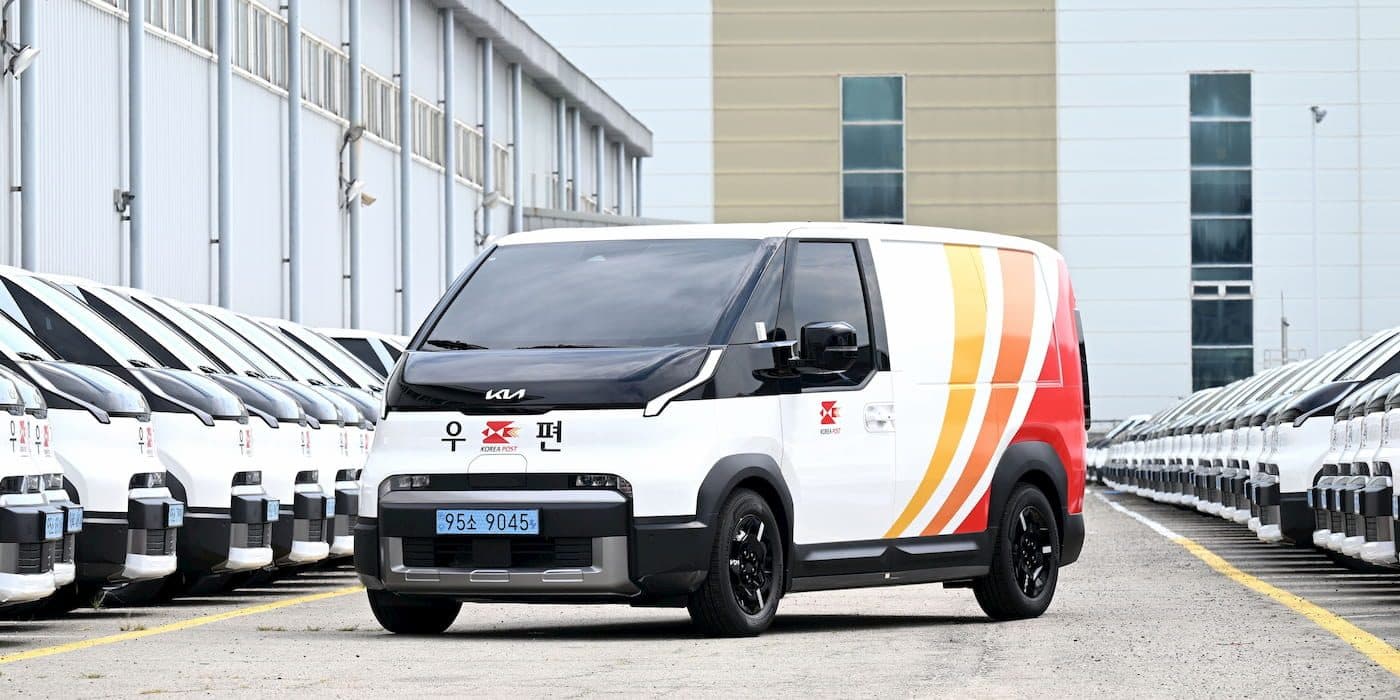 Kia PV5 電動貨車投入郵務遞送，首批 200 輛本月部署