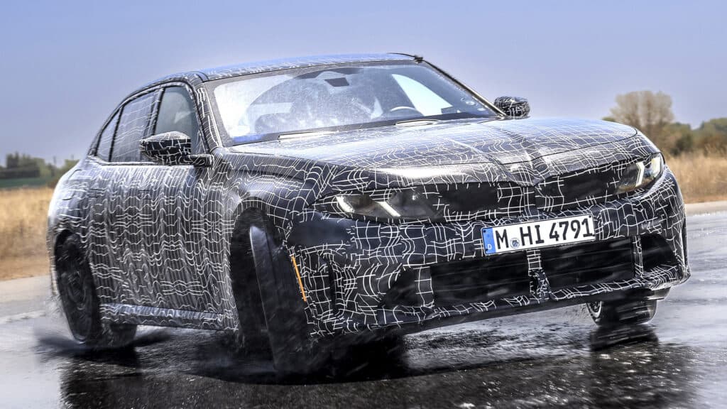 BMW 2027 年式 3 系列原型車曝光，M350 xDrive 旗艦搭載 443 匹馬力