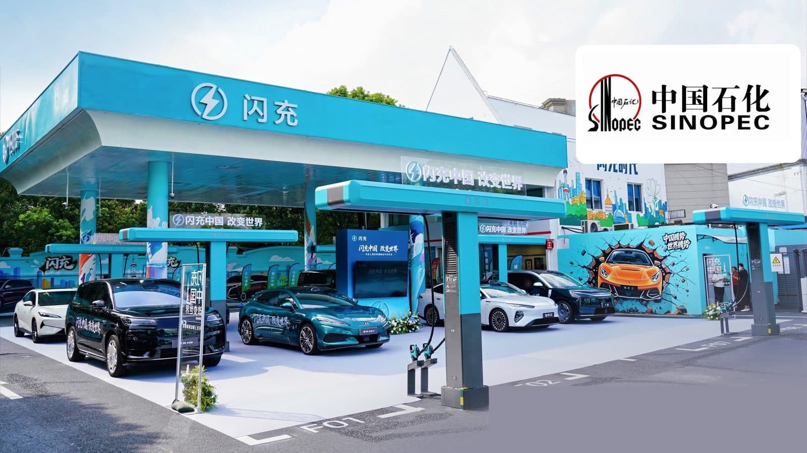 Oil giant rips out gas pumps for BYD’s 1,500 kW EV chargers