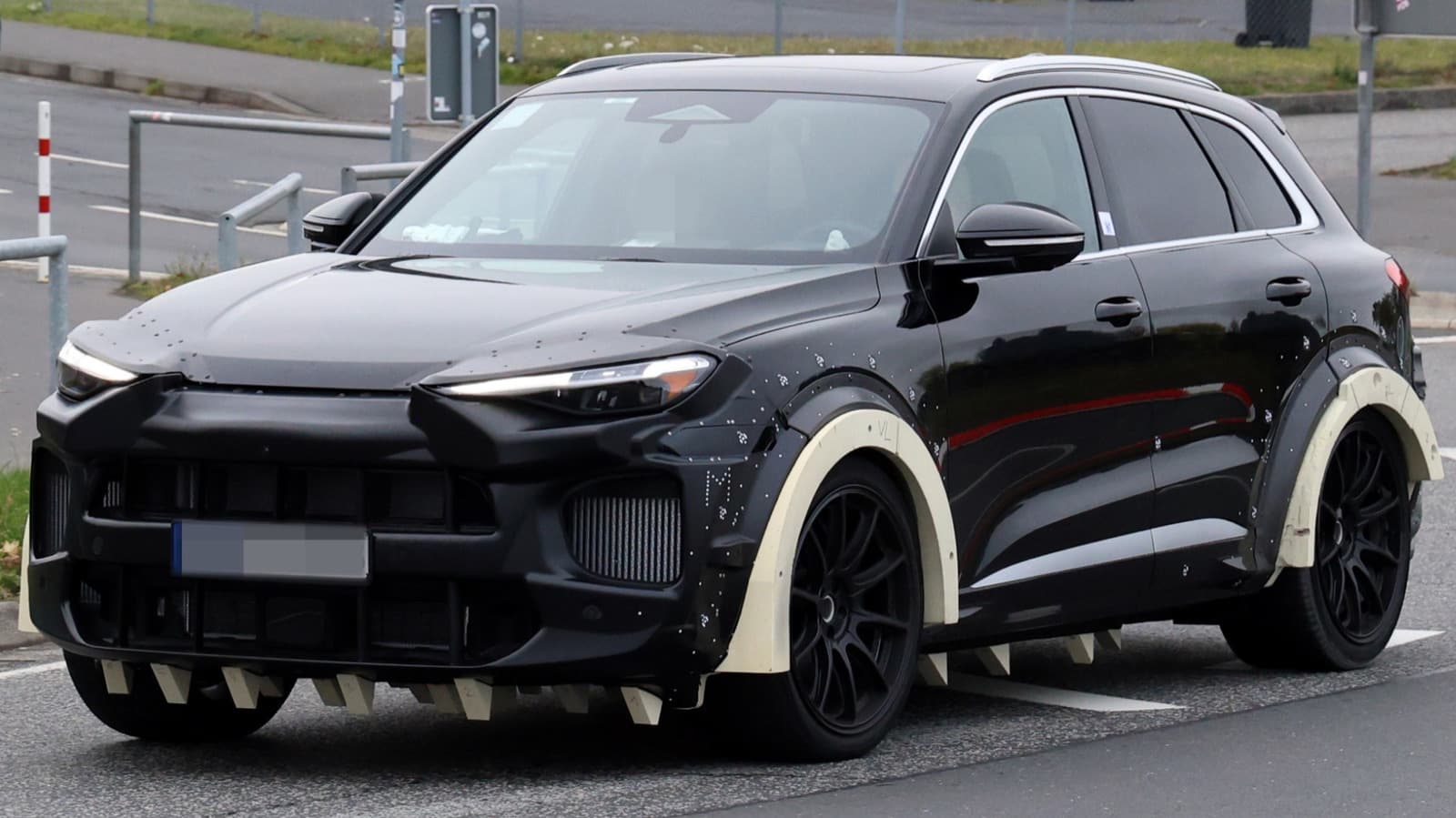 Porsche's New Macan Prototype Looks Ready For A Jurassic Park Cameo