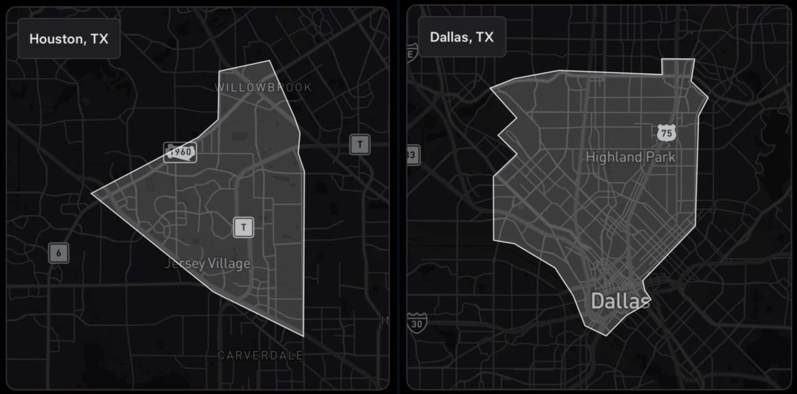 Tesla launches ‘Robotaxi’ in Houston and Dallas with tiny geofences