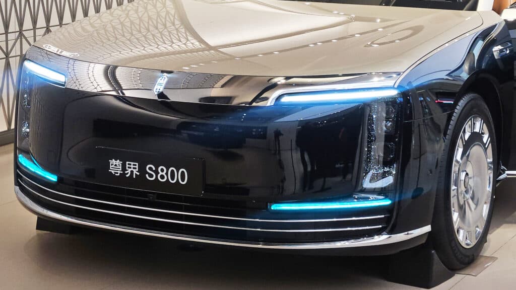 Mercedes Started The Turquoise Trend For Cars In Self-Driving Mode, China Is Finishing It