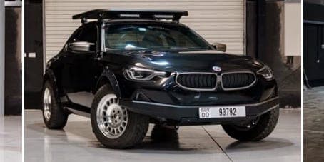 A Dubai Shop Built a Wild Dakar-Style BMW M240i