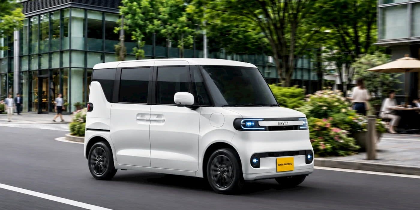 BYD Racco 日本上市，輕型電動車補貼後不到 200 萬日圓