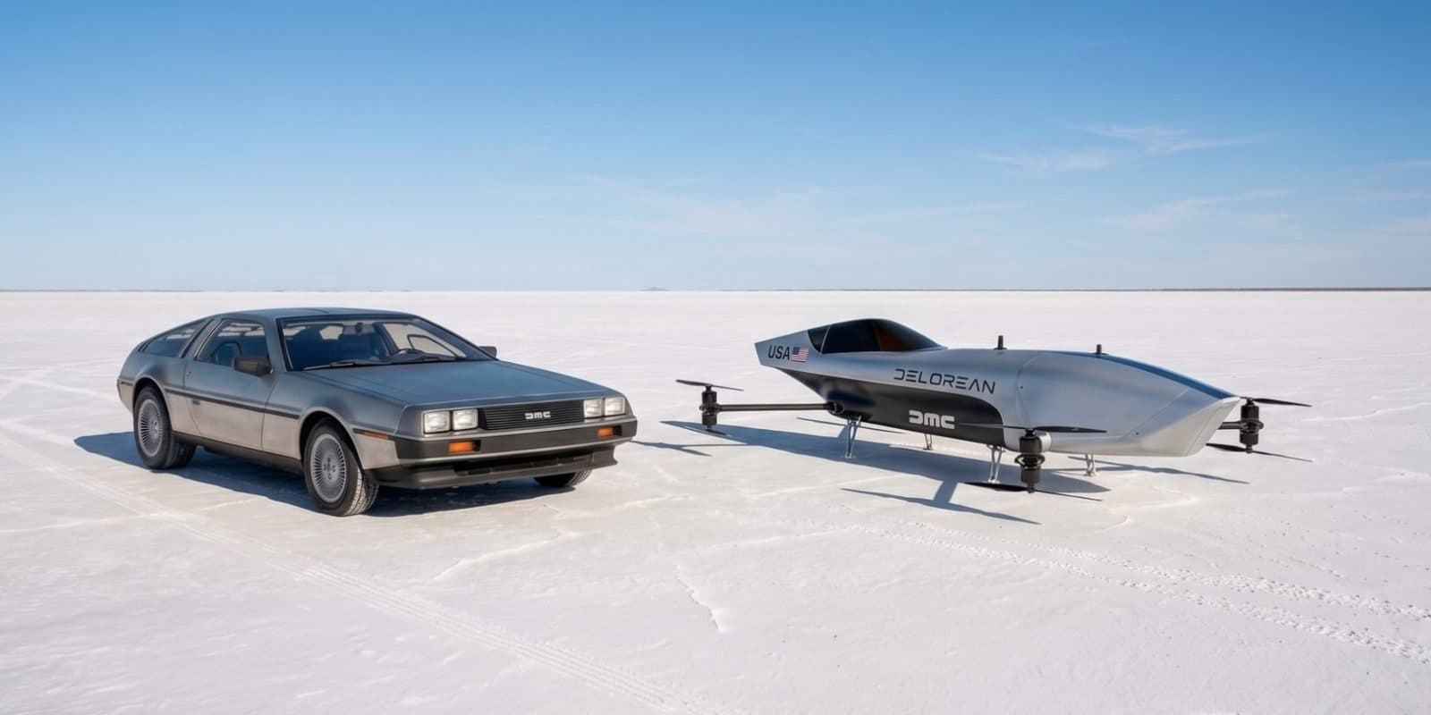 DeLorean may have a flying car in the air before Tesla does [video]
