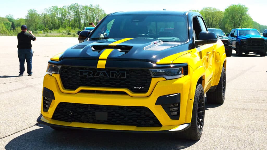 Ram’s New 777 HP Rumble Bee SRT Hits 60 Quicker Than A BMW M3