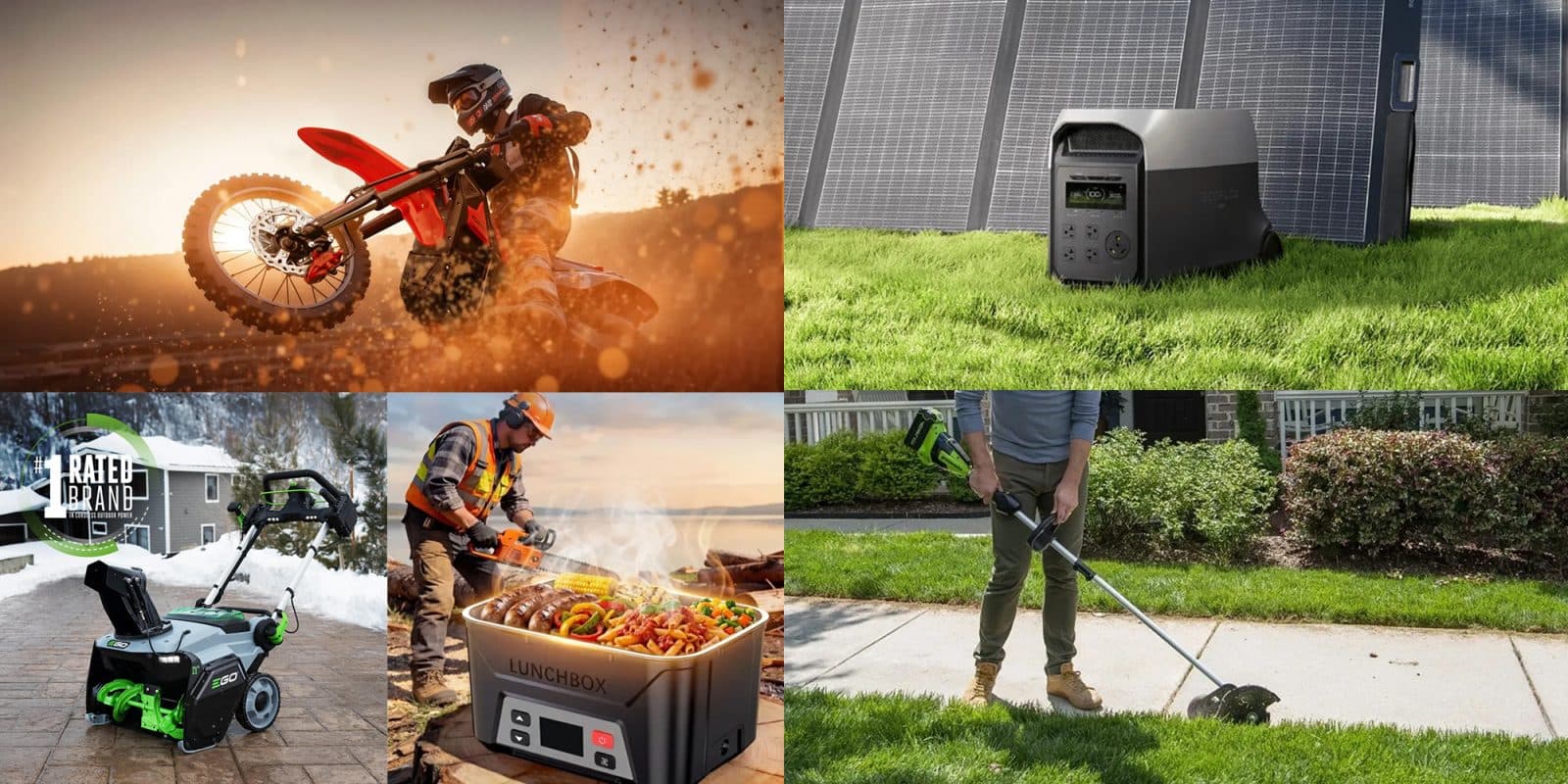 Yozma electric mini dirt bikes exclusive $595 savings, EcoFlow flash 2x 3,072Wh DELTA 3 Ultra power