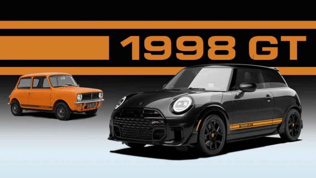 Mini 1998 GT Edition 亮相：JCW懸吊加持，美國市場售價預計低於4萬美元