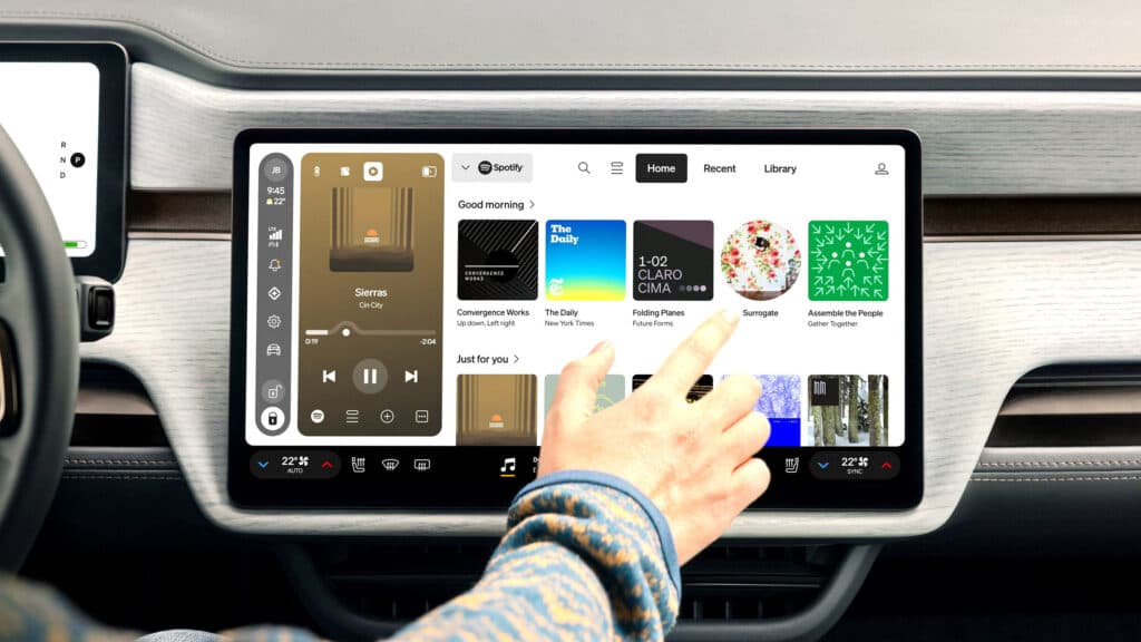 Your First-Gen Rivian R1 Just Got The Same Software As A Brand-New R2