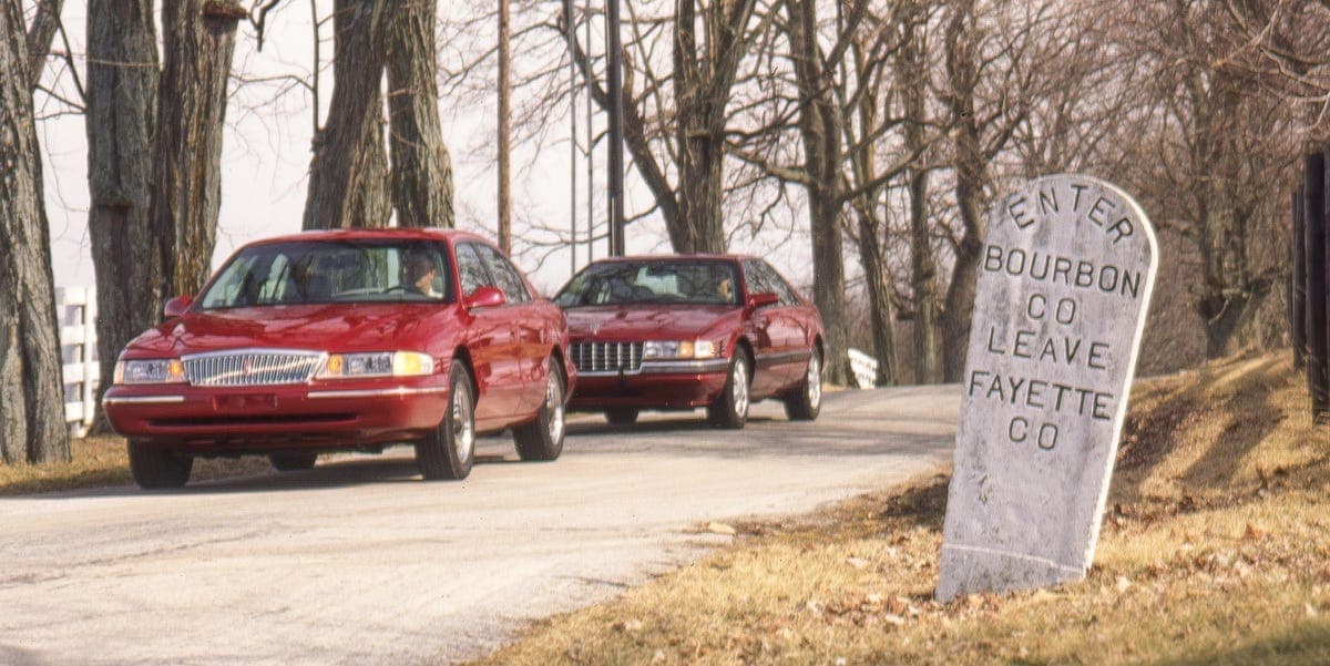 View Photos of the 1995 Cadillac SLS vs. Lincoln Continental