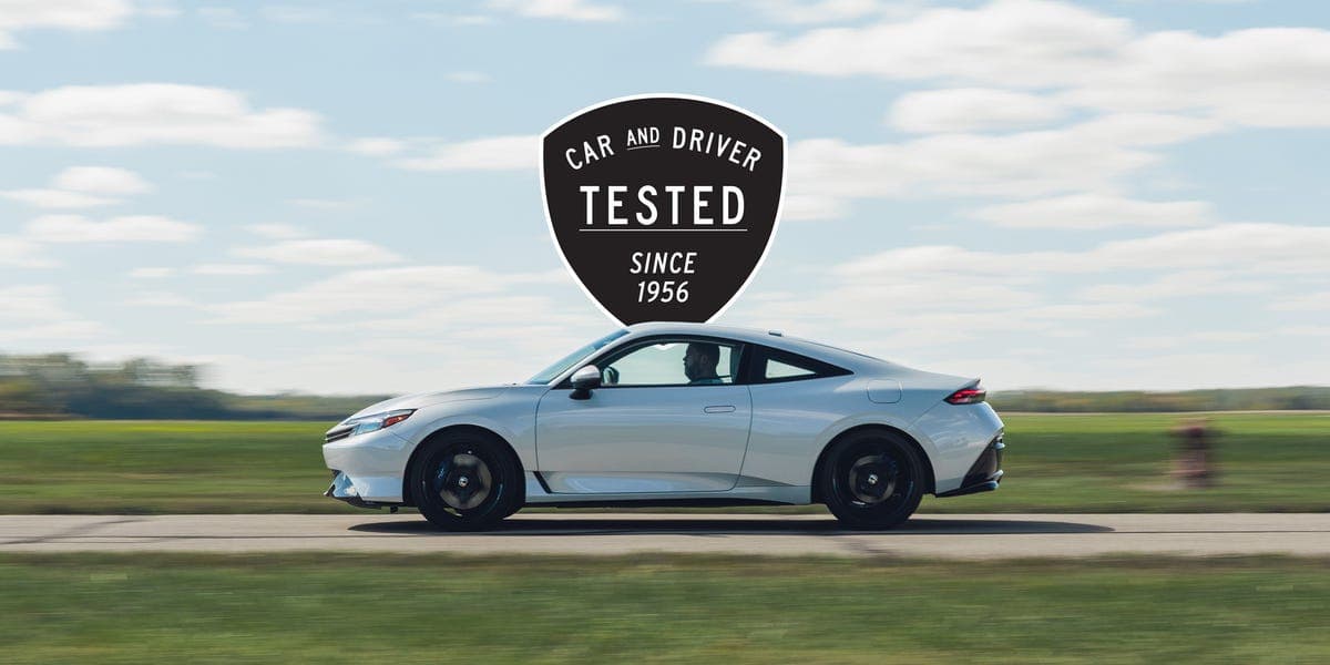 Tested: Honda Prelude’s Summer Tires Help It Corner Harder and Stop Shorter