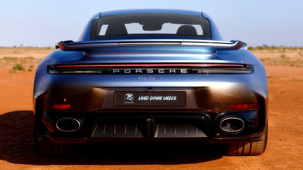 保時捷911 Turbo S 澳洲75週年獨家特仕車，專屬變色漆與隱藏細節引發關注