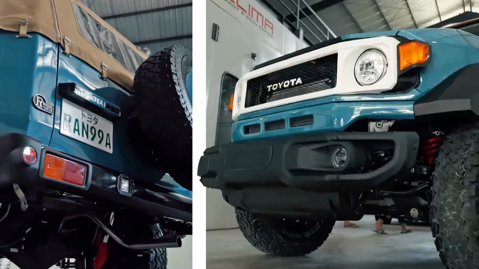 Toyota's Dirt Cheap Truck Transformed Into A Retro Land Cruiser