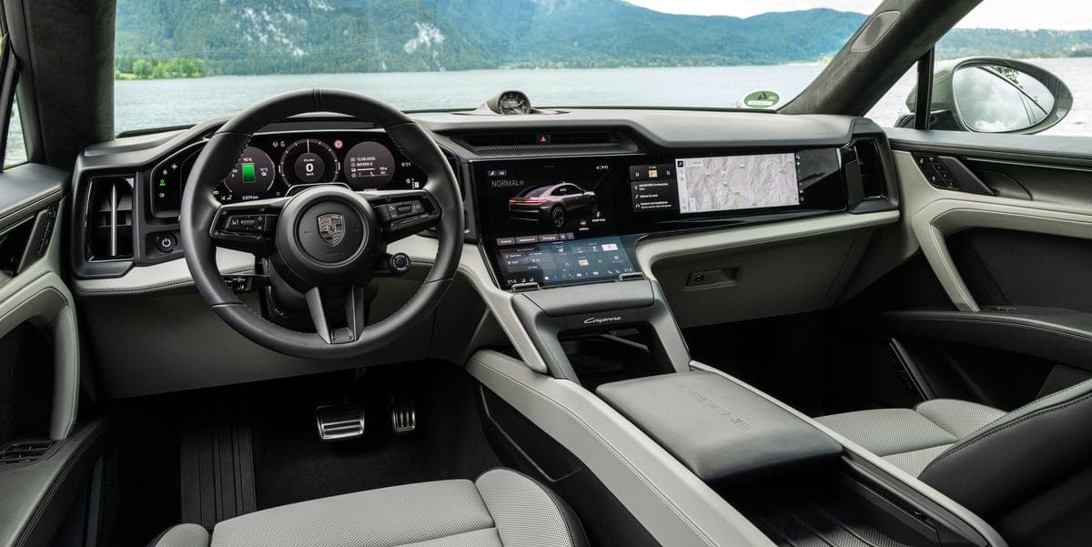 View Interior Photos of the 2026 Porsche Cayenne Electric Coupe