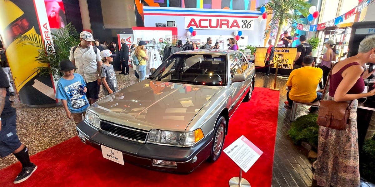 Acura Recreated a Retro 1980s Dealership for Its 40th Birthday