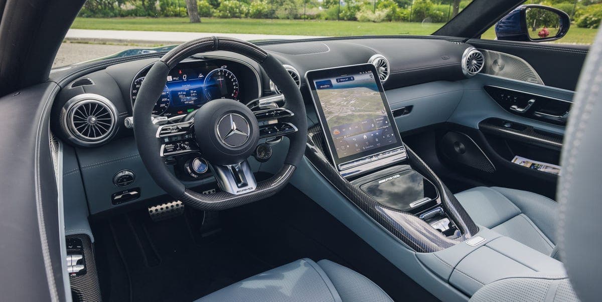 View Interior Photos of the 2026 Mercedes-AMG SL63 S E Performance