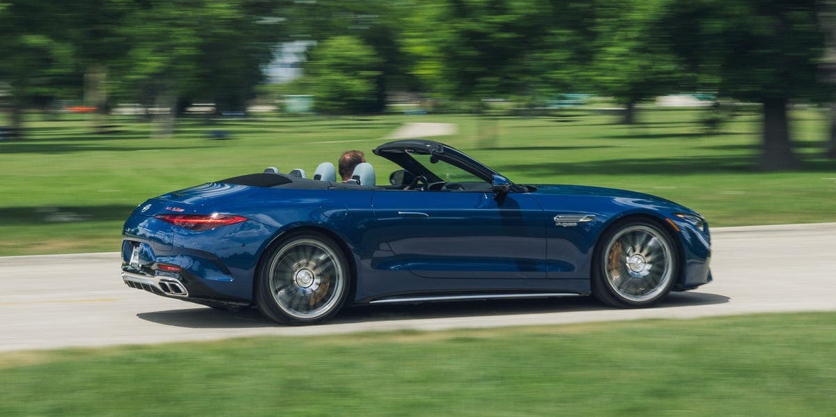 2026 Mercedes-AMG SL63 S E Performance Test: Sound and Fury