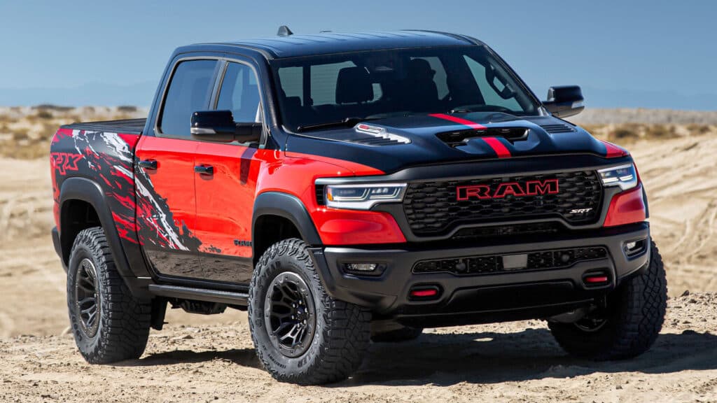 Ram 1500 TRX SRT 2027年回歸市場，搭載777匹馬力與近10萬美元售價