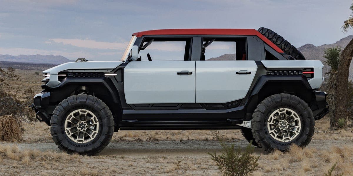 GMC Hummer X 概念車亮相，主打中型電動越野市場潛力