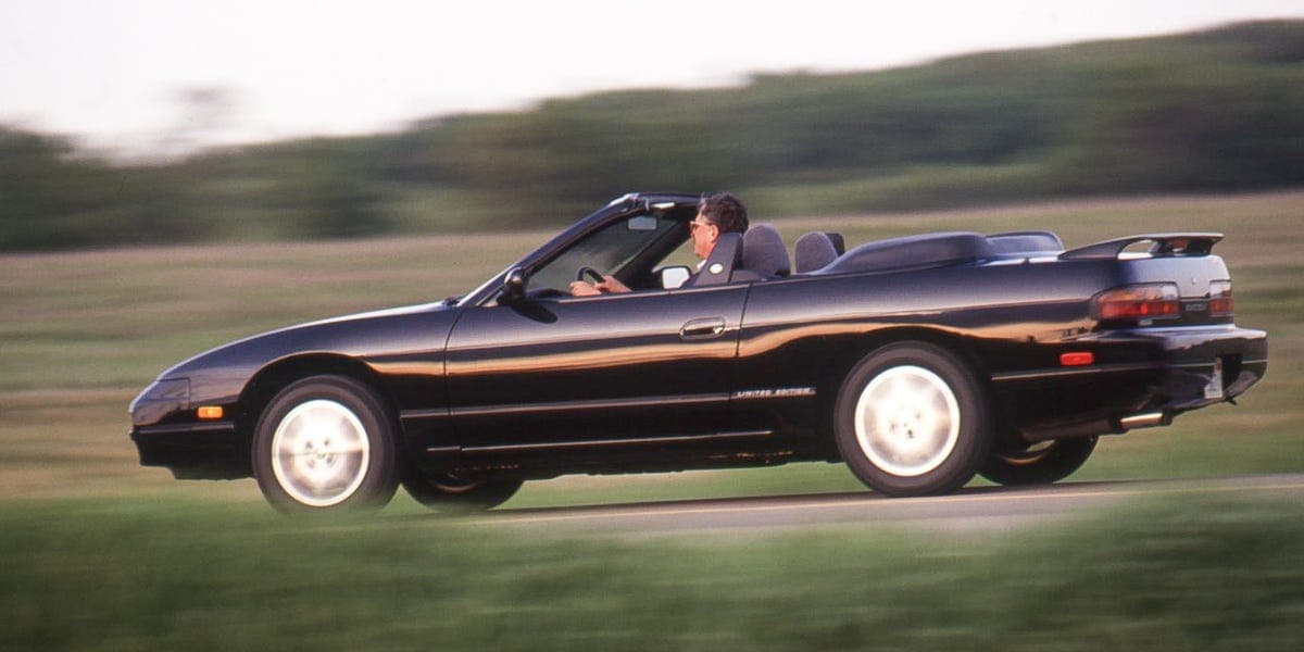 1993 Nissan 240SX SE Convertible Test: Rough Edges, Soft Top