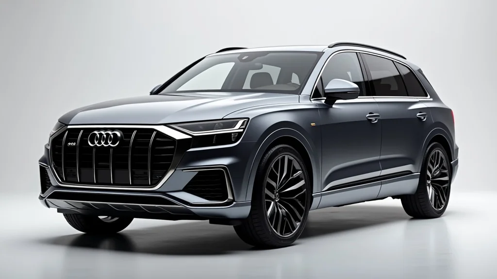 Audi Q9 豪華 SUV 內裝首發，性能車款折扣與五缸引擎轉型