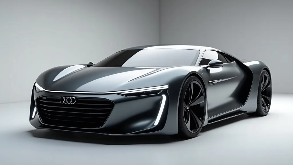 Audi Nuvolari 超級跑車揭示，搭載 1001 匹馬力油電混合動力