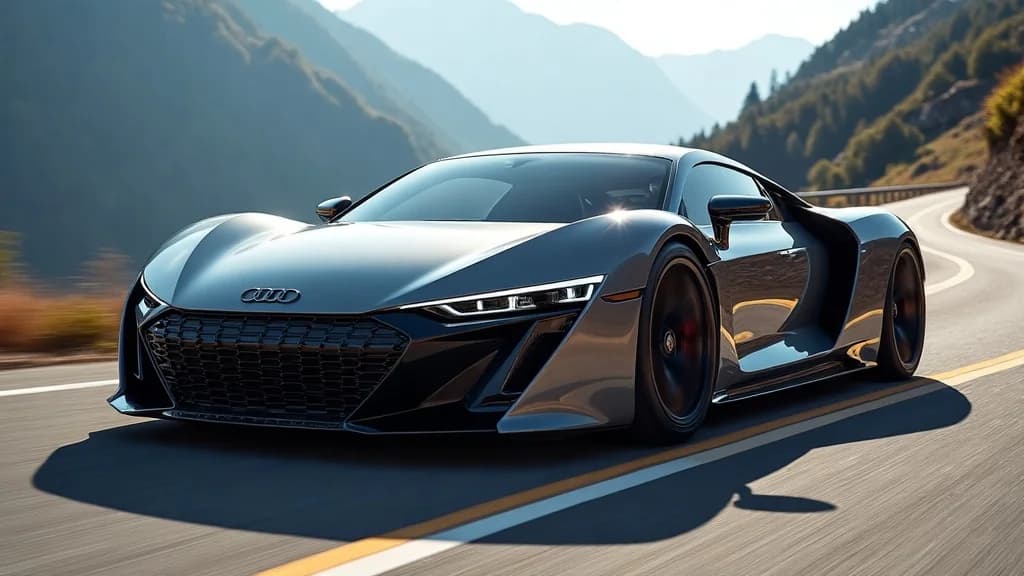 Audi Nuvolari 超跑 2026 年 6 月於法國首度亮相,搭載萬轉 V8 引擎