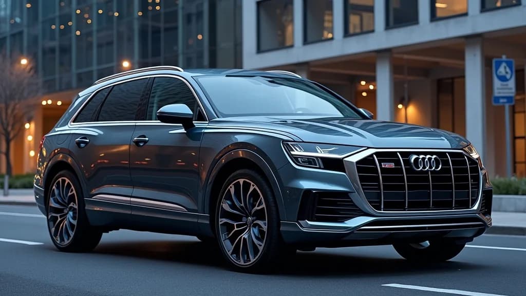 Audi Q9 大型SUV亮相，車長5.31米主攻亞洲與美洲市場