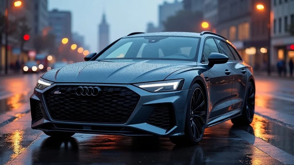Audi RS 6 下一代將採混合動力，預估馬力達 750 匹