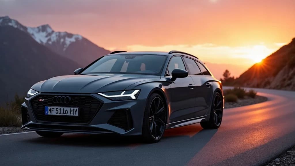 Audi RS 6 Avant 預計2027年上市，五缸引擎面臨歐盟七期挑戰