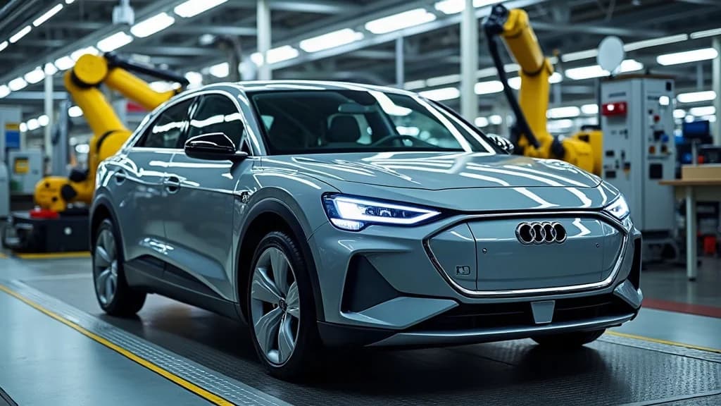 Audi A2 e-tron 於 Ingolstadt 啟動生產，搭載 326 匹馬力及 V2G 功能