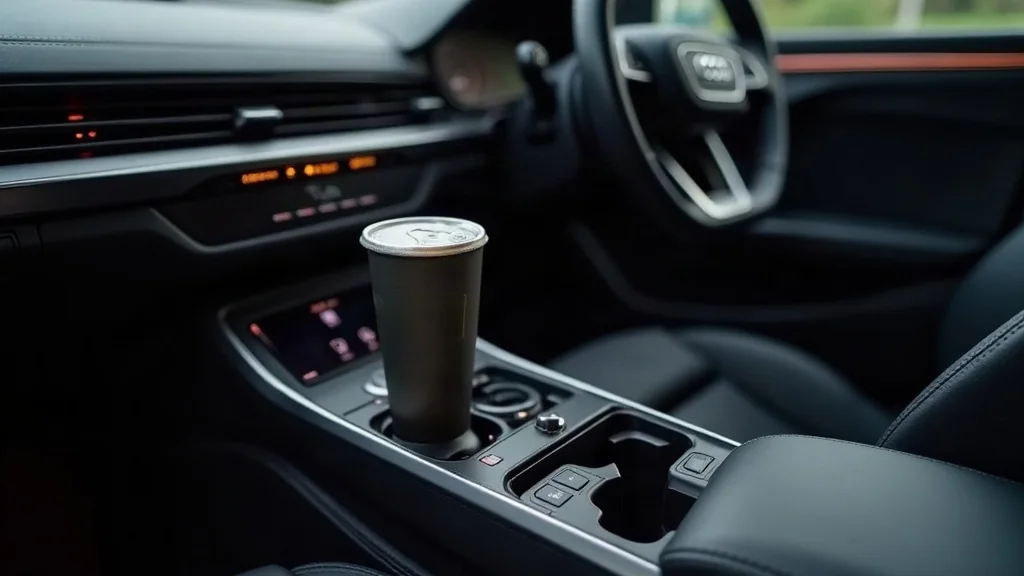 Audi 致力改善車內置杯架設計，專利技術提升使用體驗