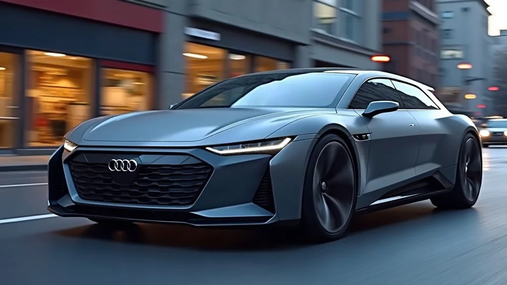 Audi 全電動高性能旅行車原型現蹤，預計 2026 年 10 月正式亮相