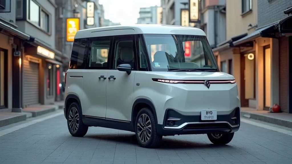 比亞迪Racco輕型電動車日本上市，售價低於200萬日圓；豪華轎車Da Han預售續航破千公里