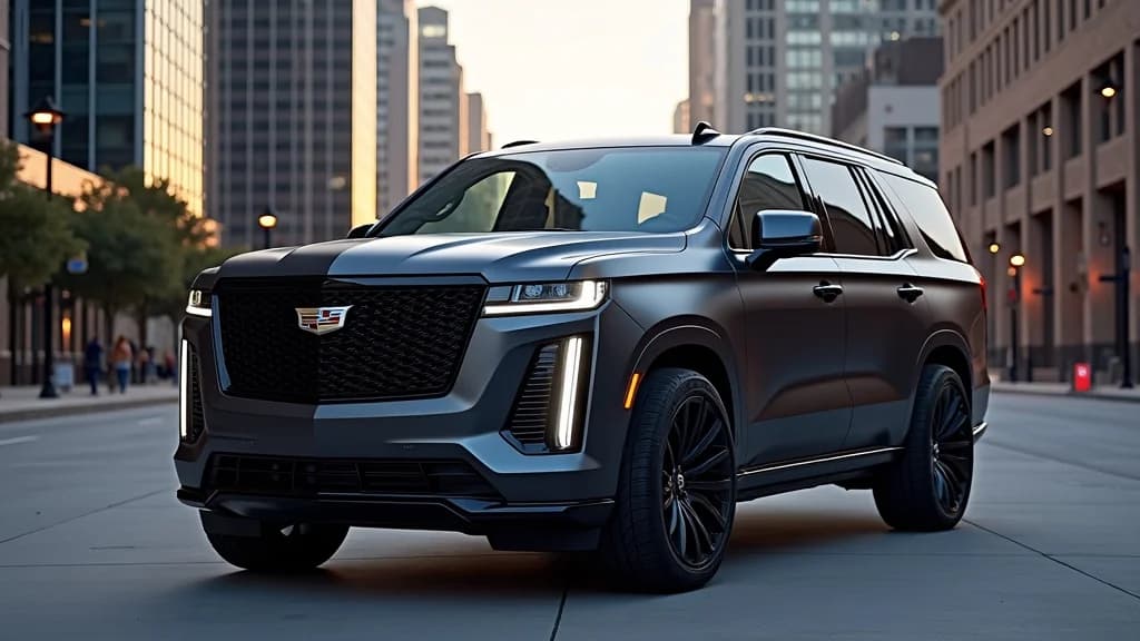 2026 Cadillac Escalade-V 豪華性能休旅亮相，車身尺寸超越豪華對手