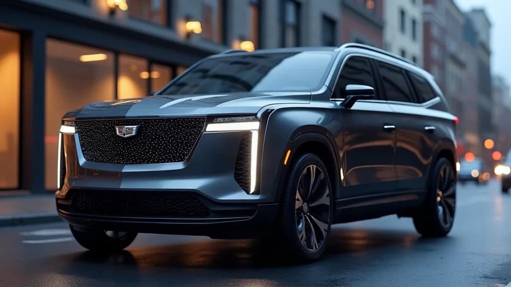 凱迪拉克 2025 Escalade IQ 電動休旅亮相，預計續航 740 公里、售價近 13 萬美元
